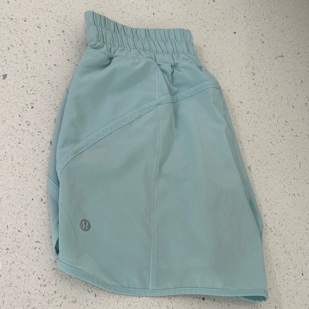 Lululemon Light Blue Athletic Shorts